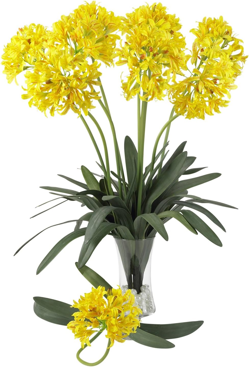 29 African Lily Stem (Set of 12) Yellow A90483