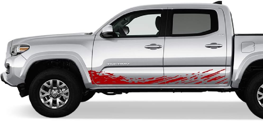 Black Mud Splash Decal Sticker Kit Pack of 2 V800