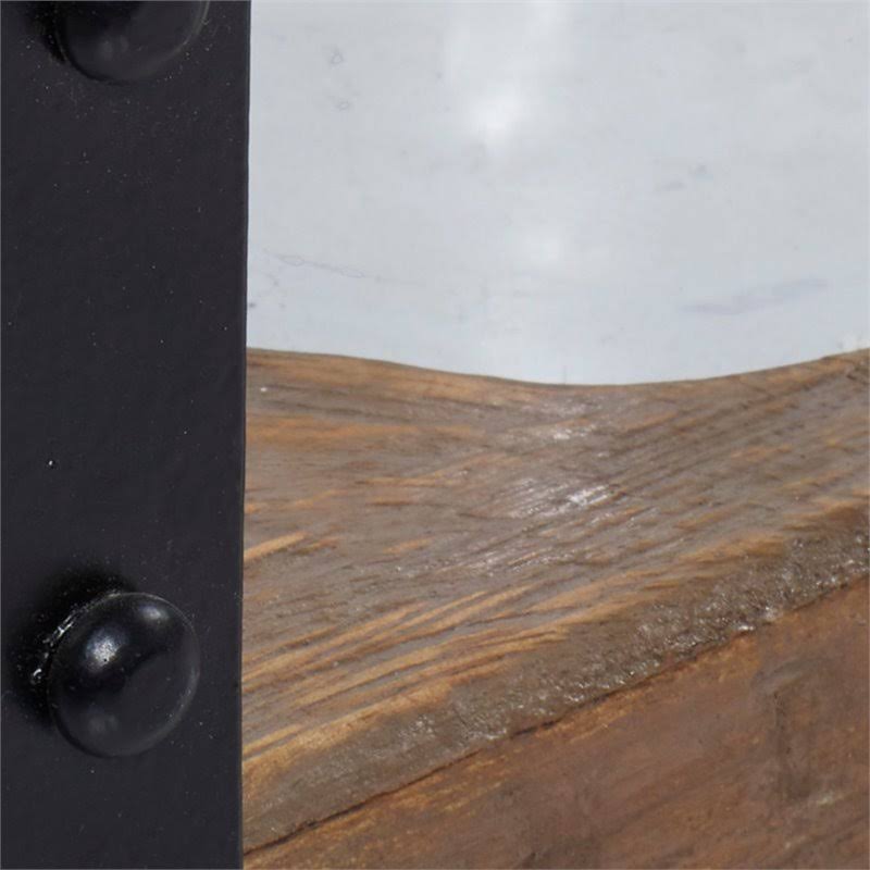 Brown Iron Metal Candle Holder S737170