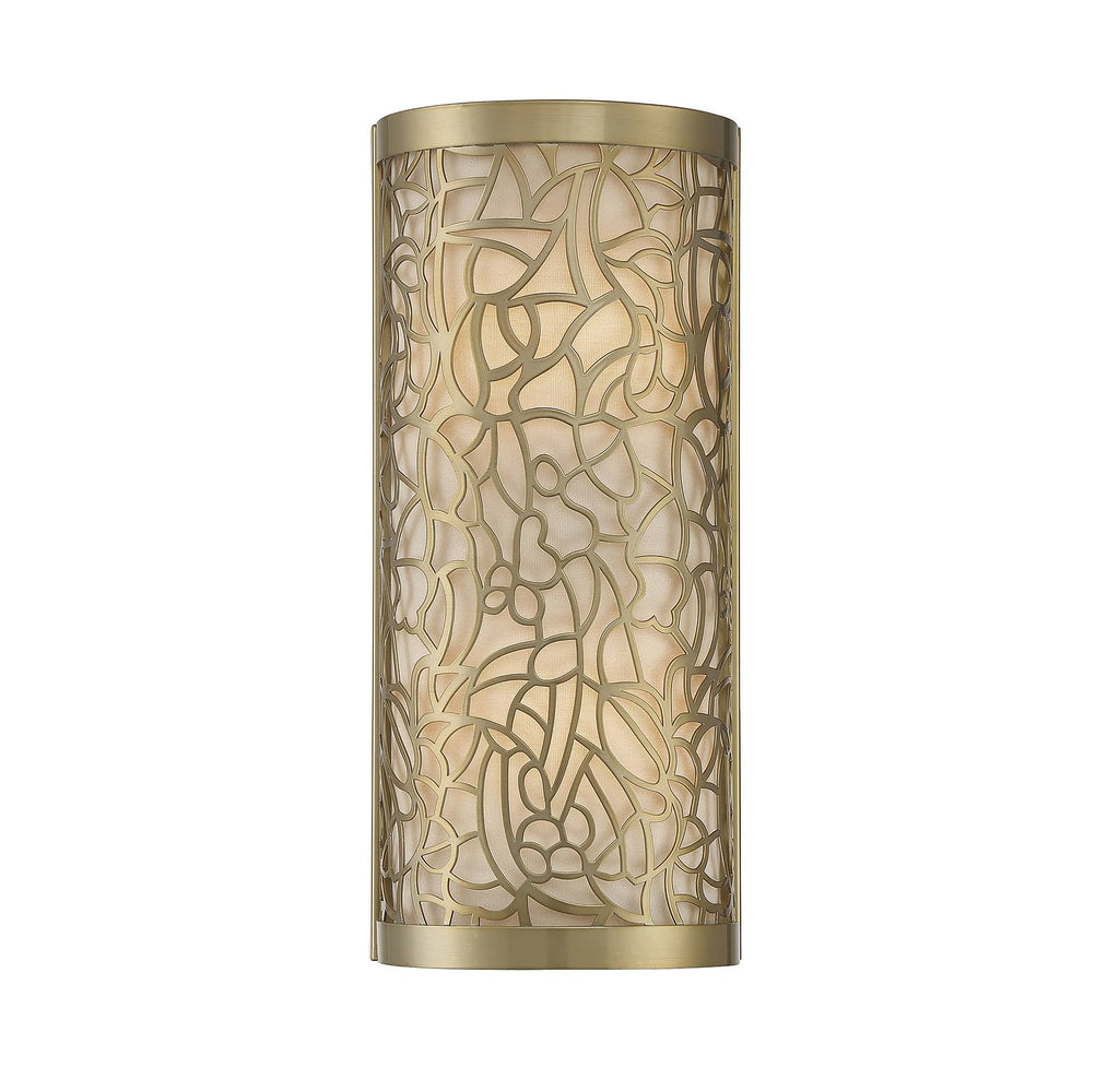 New Burnished Brass Sconce K683839