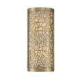 New Burnished Brass Sconce K683839