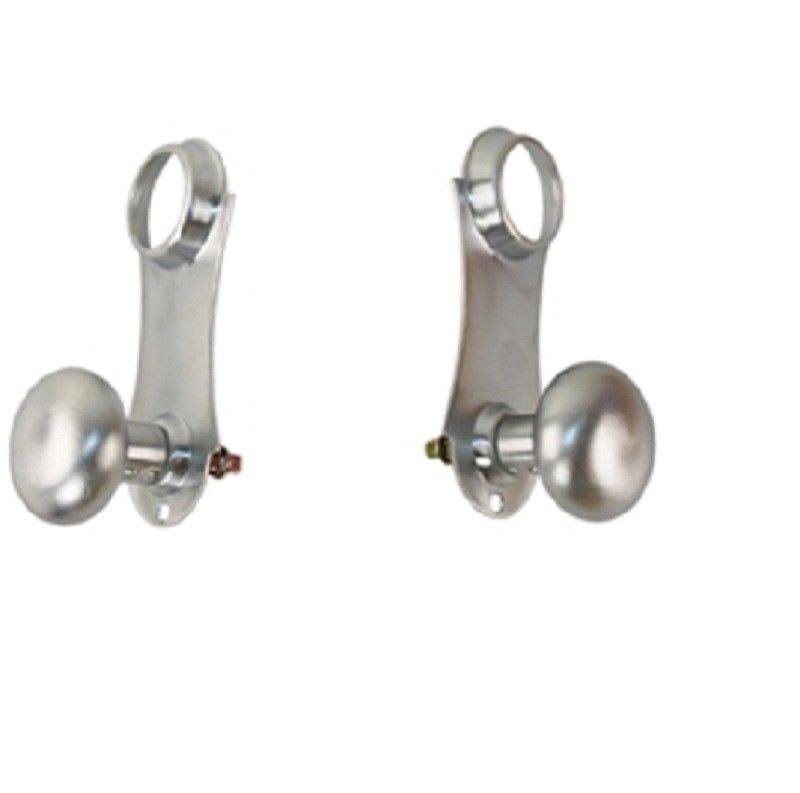 Satin Chrome Knobs Kit V301