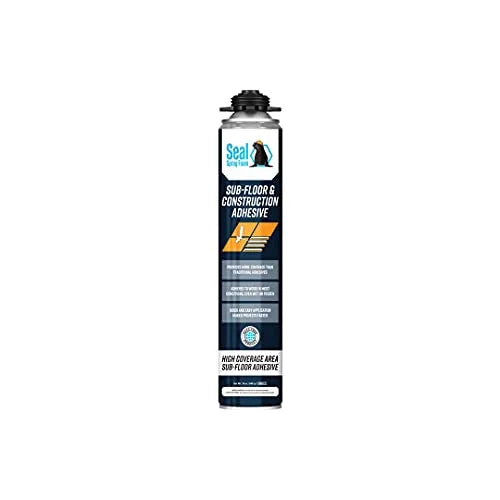 24/24oz Cans Polyurethane Adhesive with 40 inch Barrel Spray Gun and 16.9oz Cleaner with 14 Forked Guide Tip O129