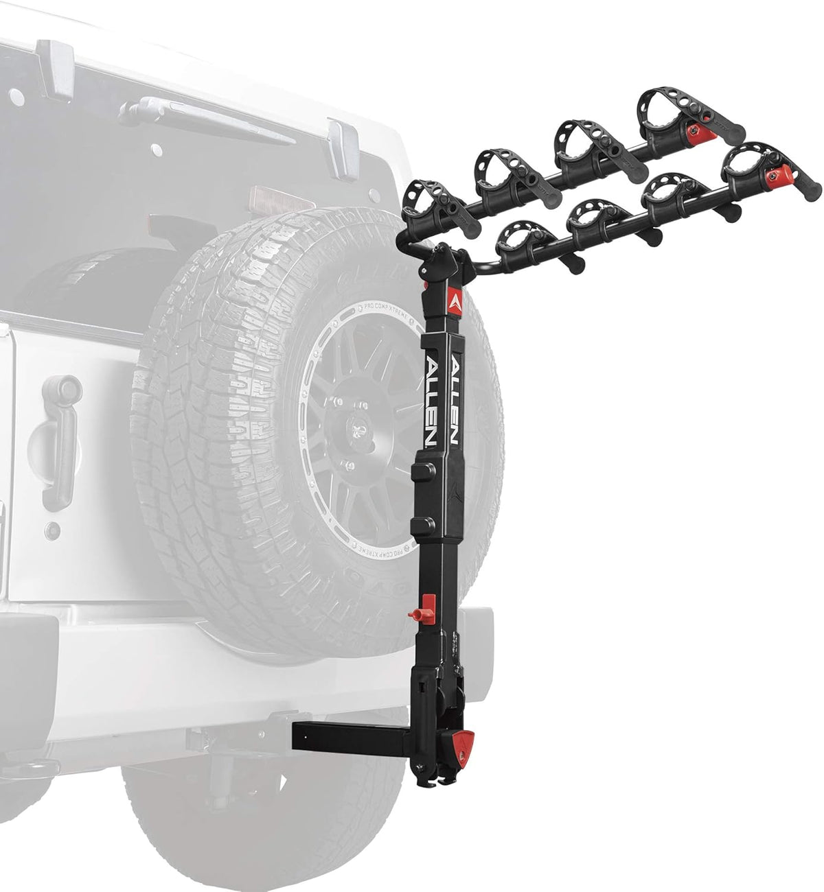 4-Bike Hitch Rack for 2 in. Hitch Z506253