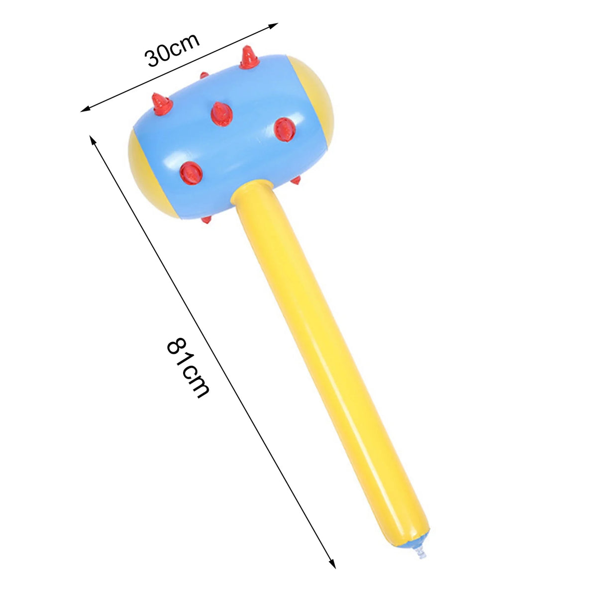 Inflatable Toy PVC Wolf Teeth Hammer T540241