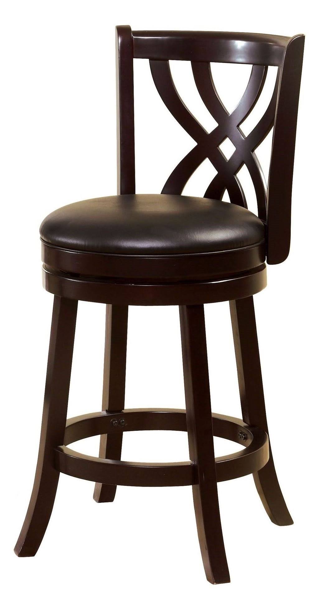 Espresso Swivel Bar Stool G688828