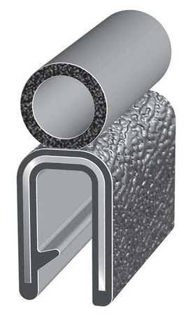 Trim Seal, Alum Clip, 0.36 in W, 100 ft G155799