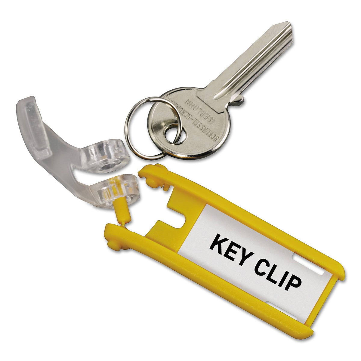 Locking Key Cabinet, 54-Key, Brushed Aluminum, Silver G621