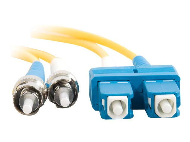 8M SC-ST OS1 Duplex Single-mode Fiber Optic Cable P933356
