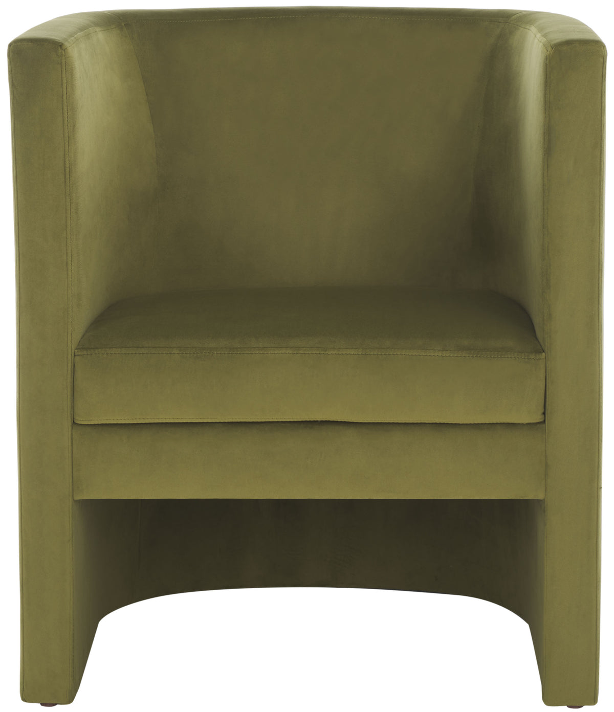 Oliver Green Velvet Accent Chairs C6067