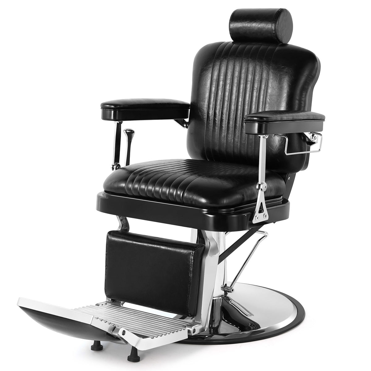 Black Hydraulic Recliner Barber Chair D82495
