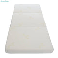 Tri Folding Mattress with Ultra Soft Removable Cover and Non-Slip Bottom N544966