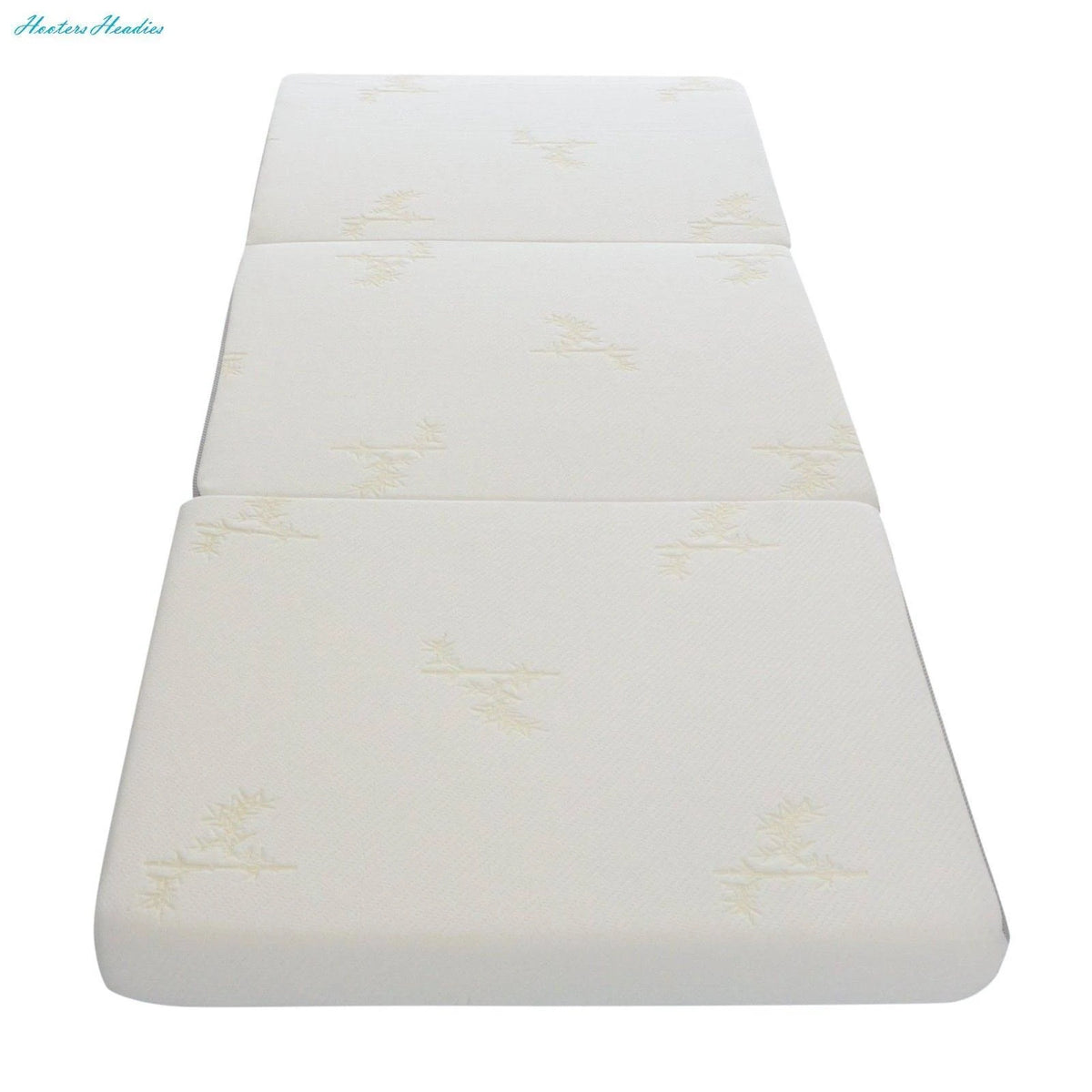 Tri Folding Mattress with Ultra Soft Removable Cover and Non-Slip Bottom N544966