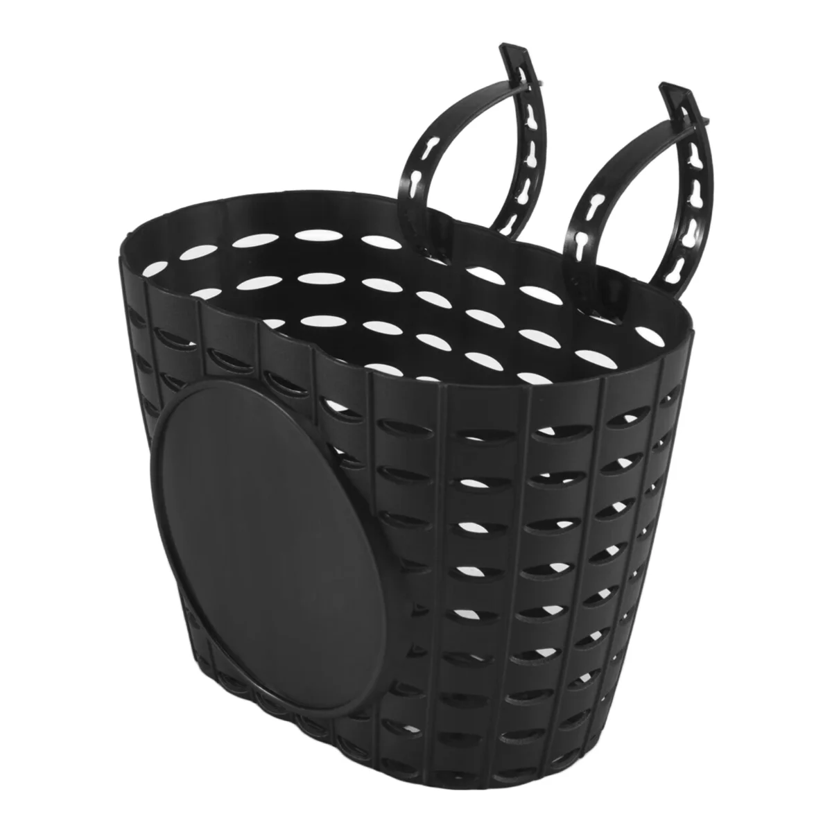 Black Plastic Kids Bike Basket J801