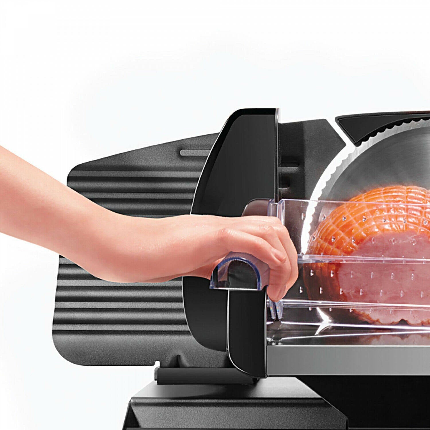 Black Stainless Steel Electric Food Slicer D88791