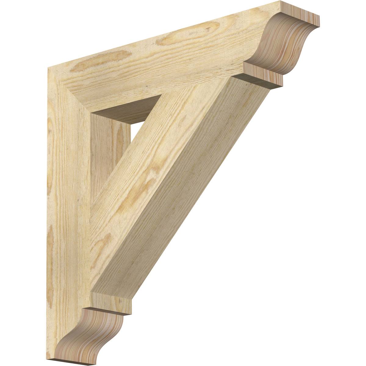 Rough Sawn Douglas Fir Bracket J452
