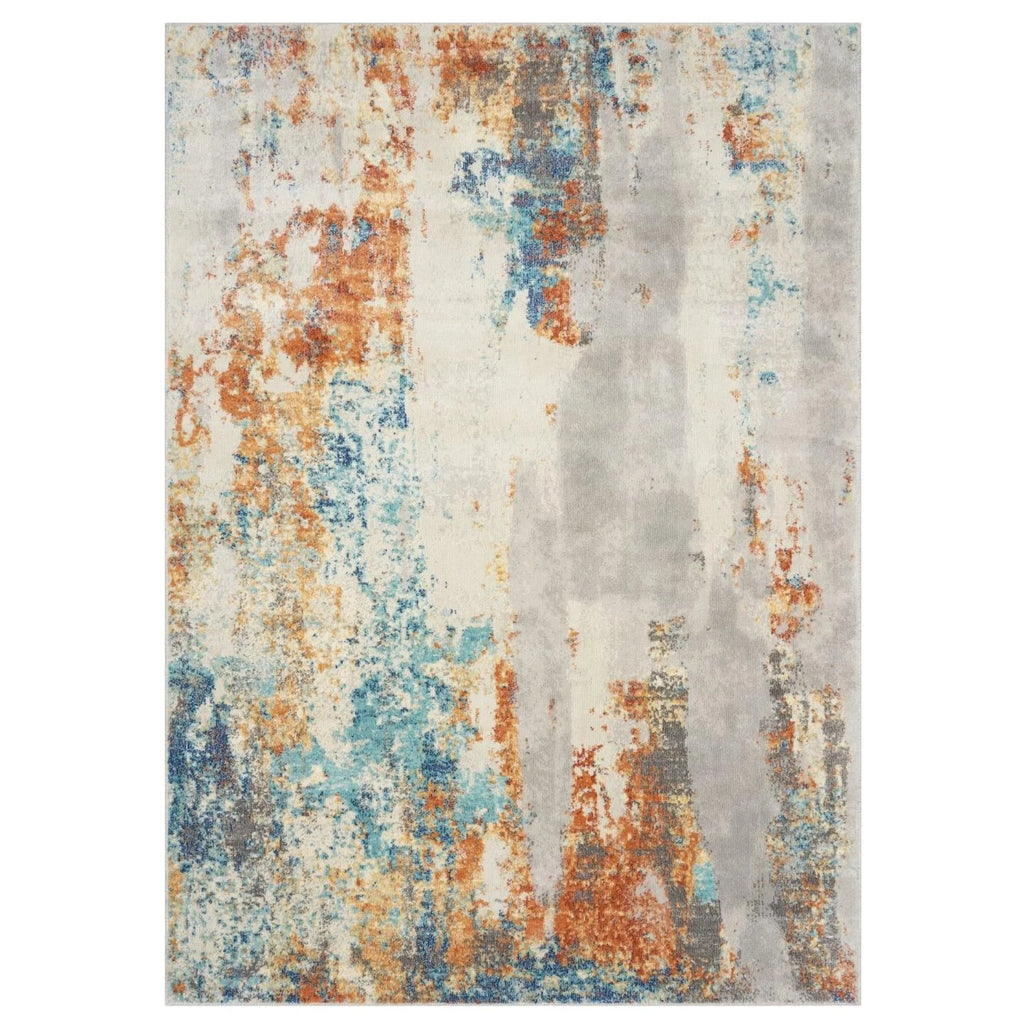 Multi 8x10 Area Rug M788