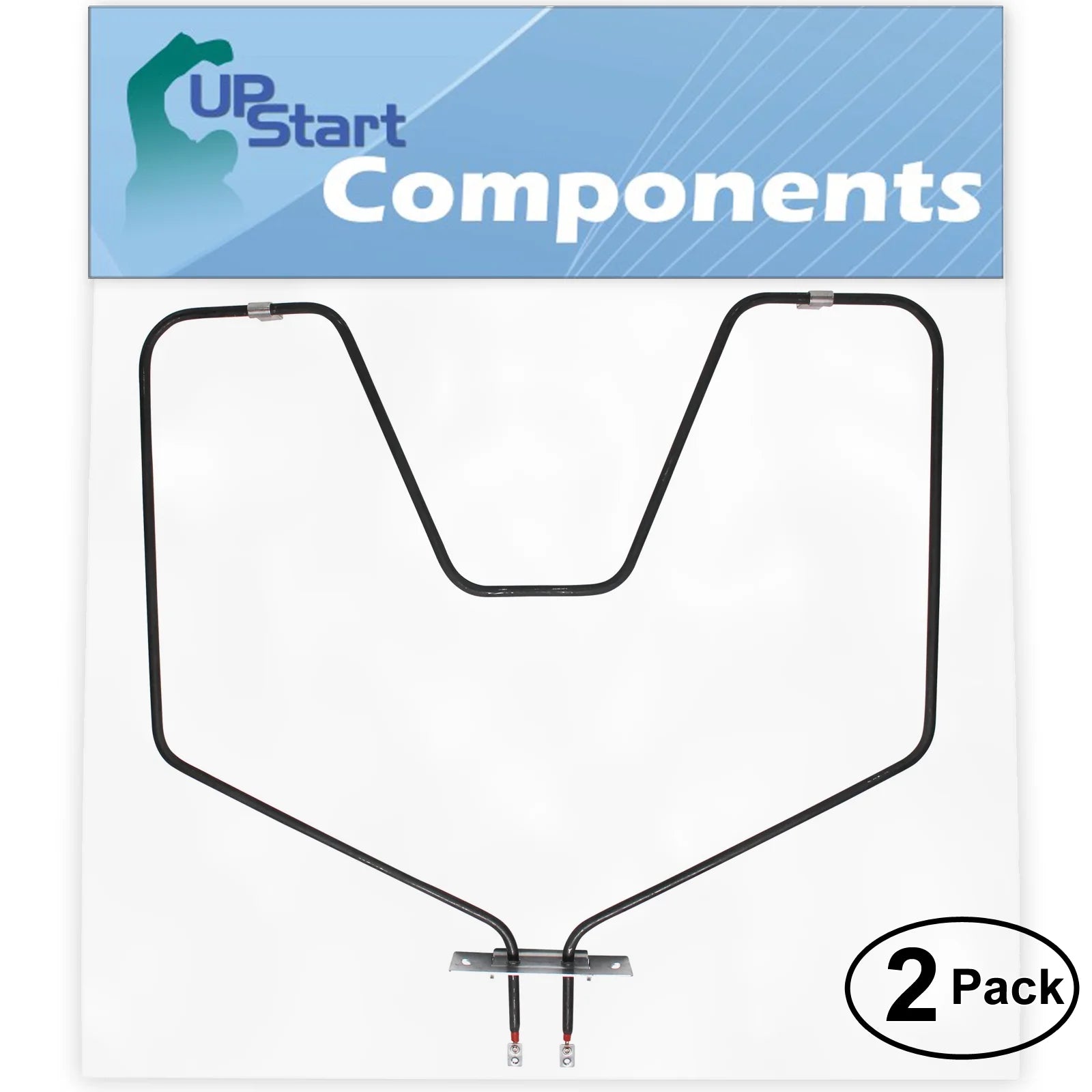 2-Pack Replacement Bake Element for General Electric Oven D743153