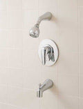 One Handle Tub and Shower Faucet in Polished Brass R583066