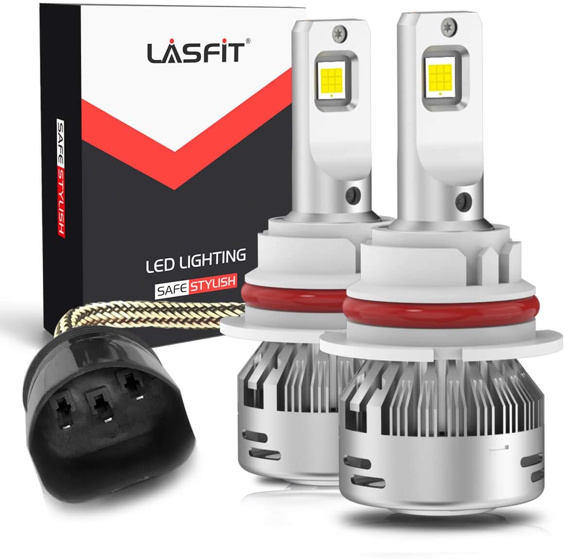 LED Bulbs 60W 6000LM 6000K White Pack of 2 M802614