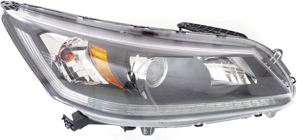 Halogen Headlight Assembly for Honda Accord 2013 Driver Side Sedan F402121