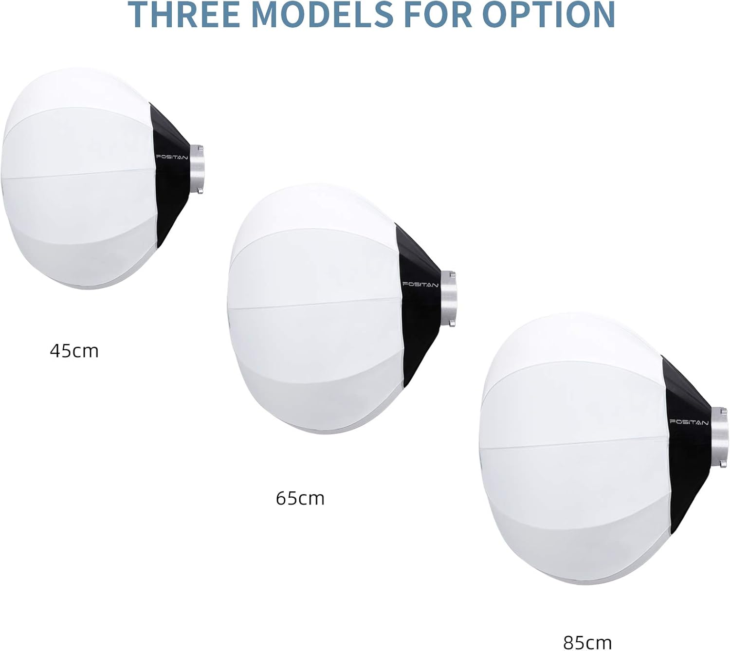 Portable 25inch Bowens Mount Softbox Light Modifier Pack of 2 C3703