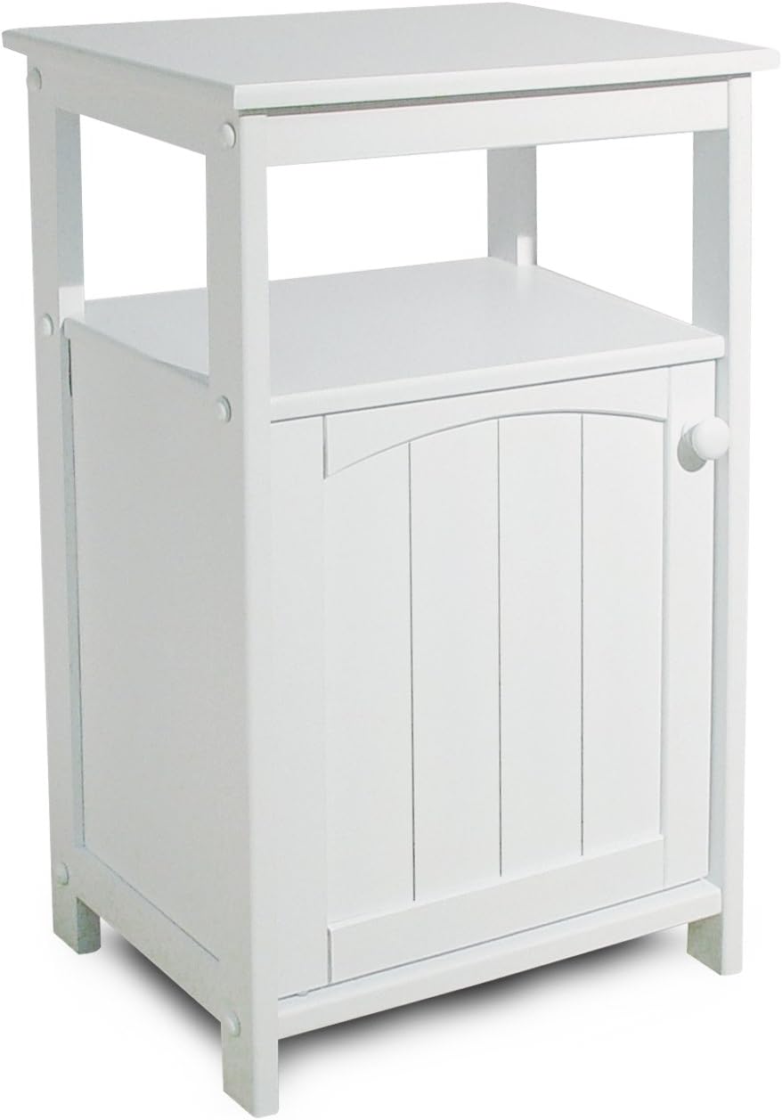 White Telephone Stand E28046