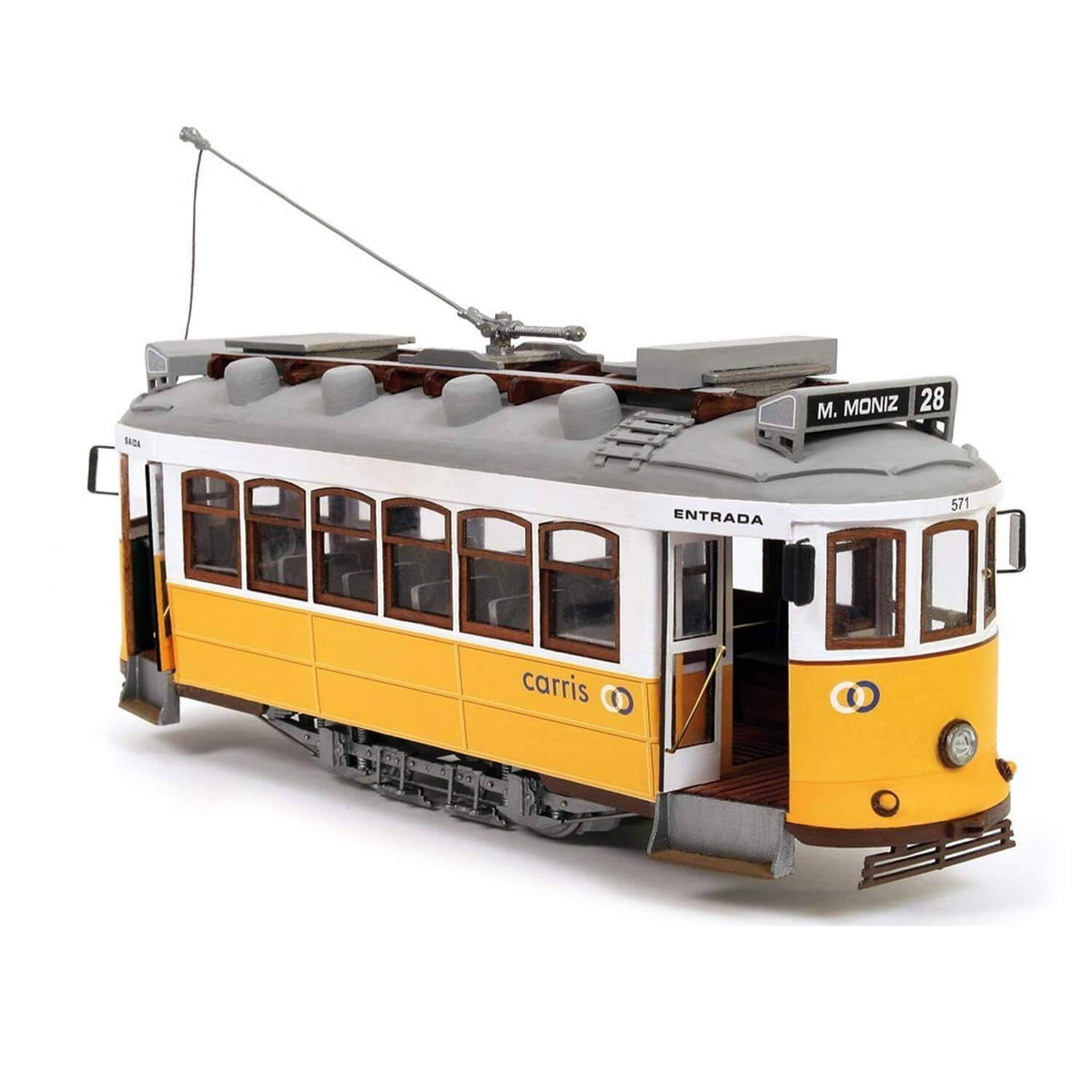 Lisboa Tram Wooden Model Kit, 1/24 Scale N86677