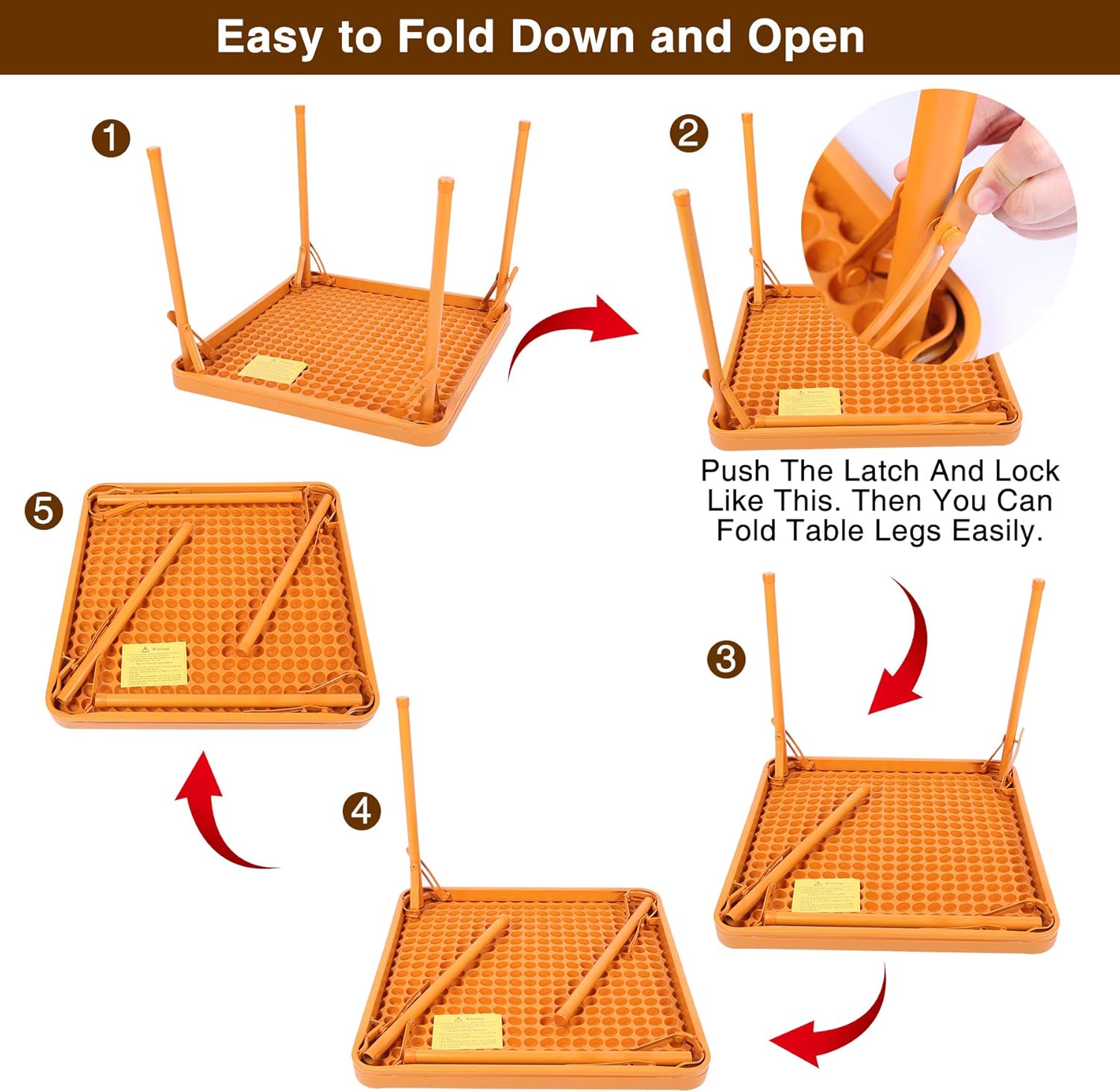 Kids Folding Table F5245