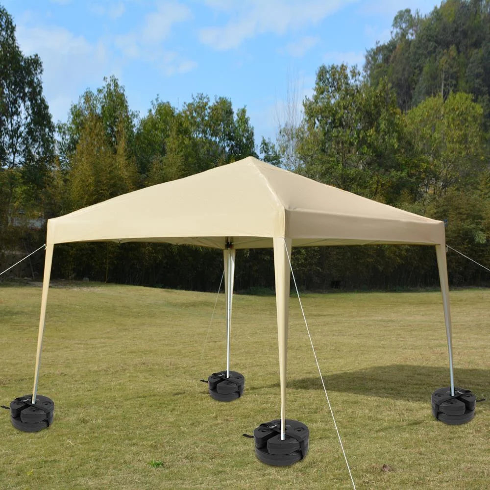 6Pcs Weight Plates Canopy Water Black M934