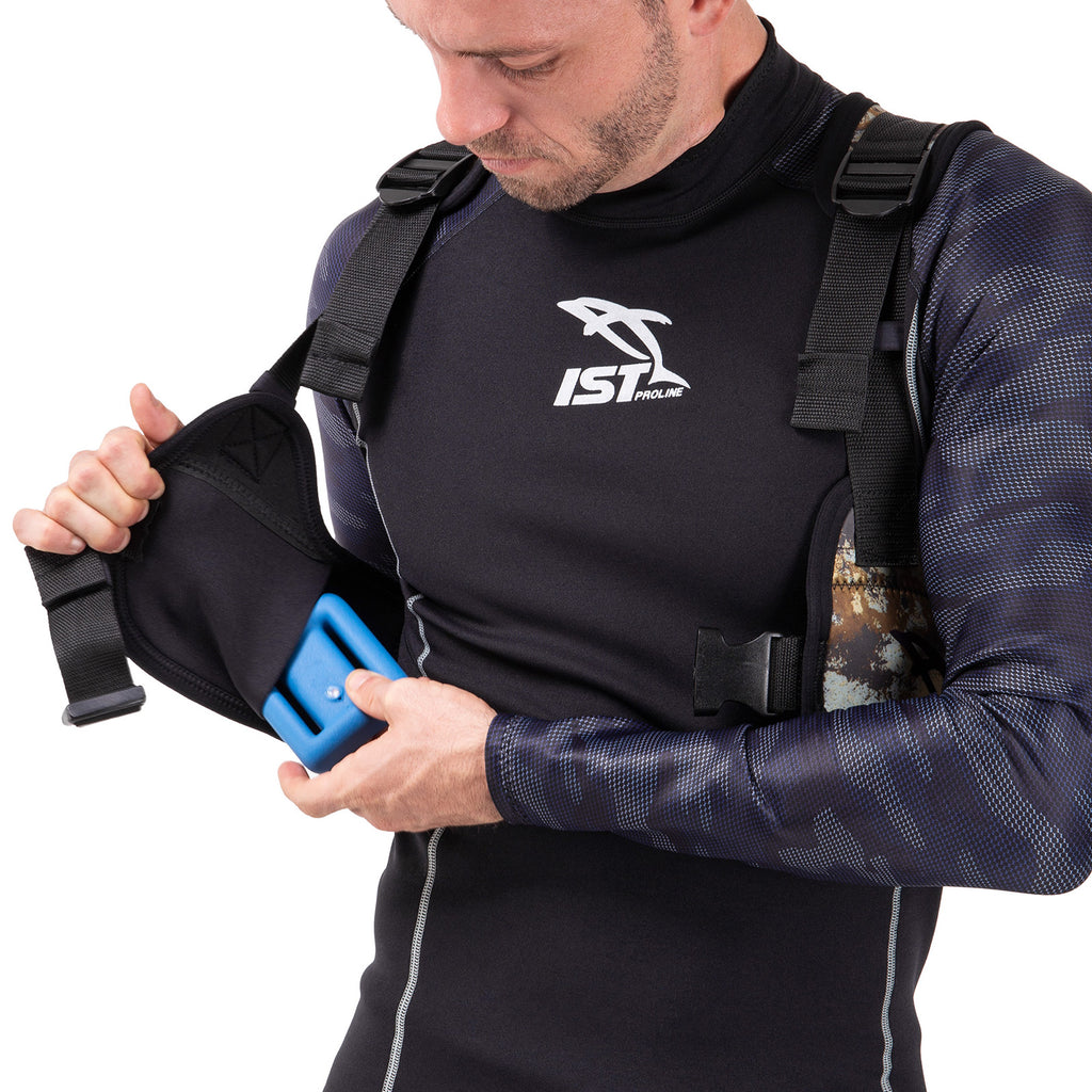 Camouflage Brown Large Diving Weight Vest S140799