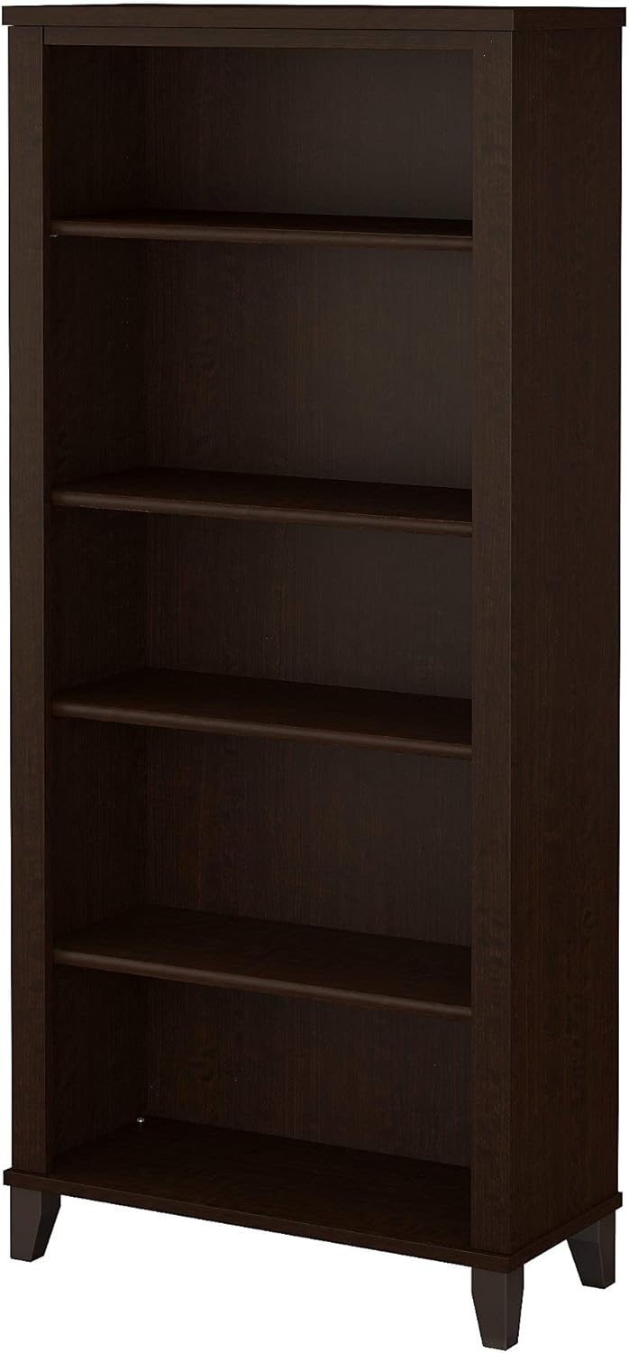 Ash Gray 5 Shelf Bookcase B72930
