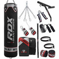 Black 17-in-1 Punch Bag & Mitts H7795