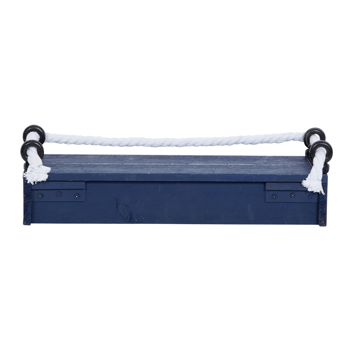 Blue Wood Wall Shelf, Set of 3 U6667
