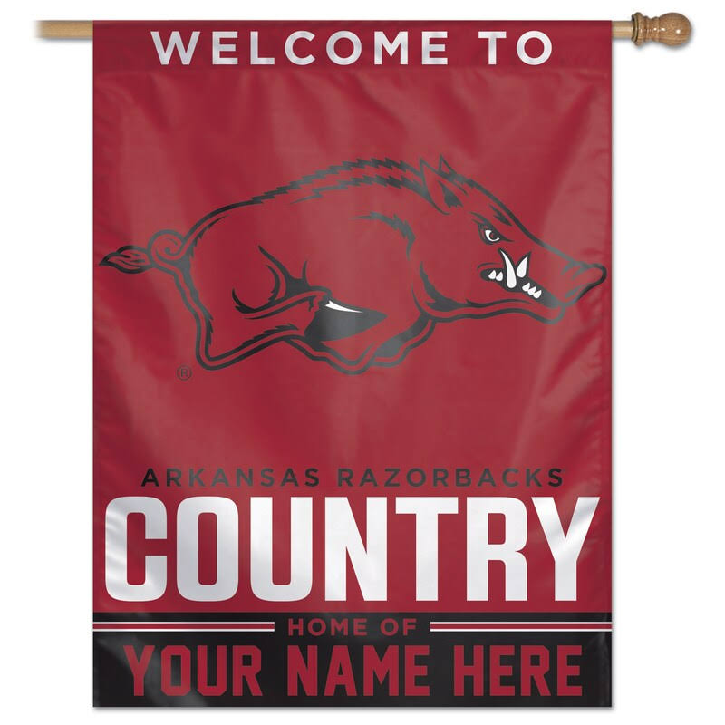 Arkansas Razorbacks 27 x 37 Vertical Banner R741