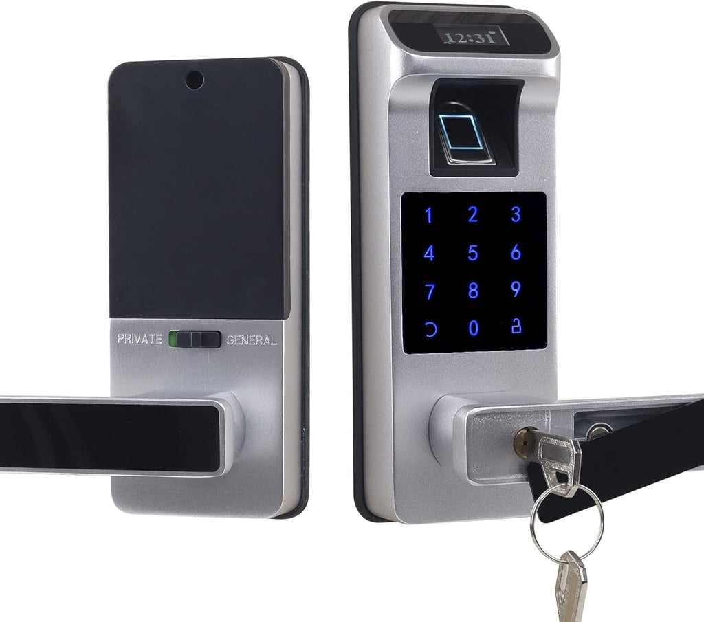 Sliver Electronic Digital Door Lock with Touchscreen Keypad Z54281