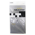 Silver Rectangular Table Cover Size 54x22 x 108x22 Case Pack 36 A2553