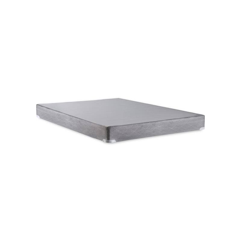 White Fabric King Tight Top Mattress W294
