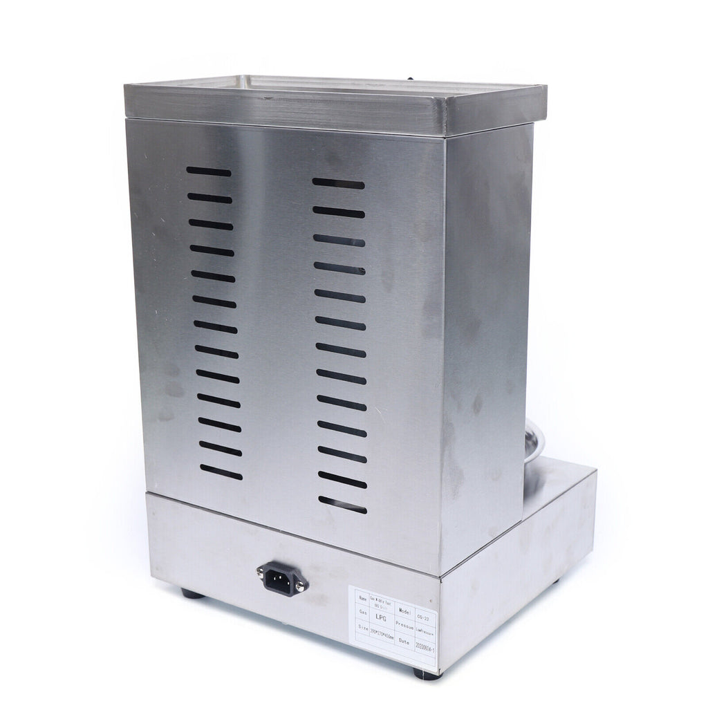 Stainless Steel Vertical Gas Broiler Shawarma Grill Machine B22304
