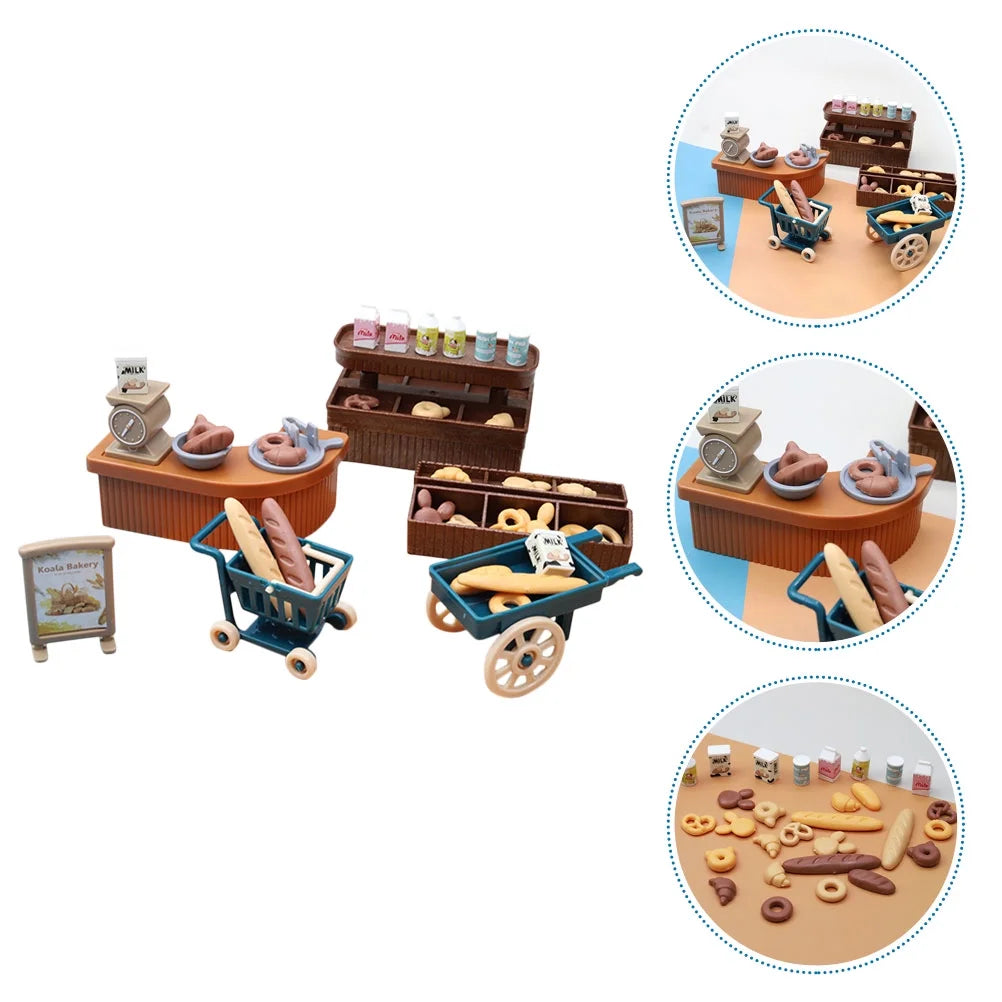 Miniature Bakery Shop Prop Miniature Breads A677