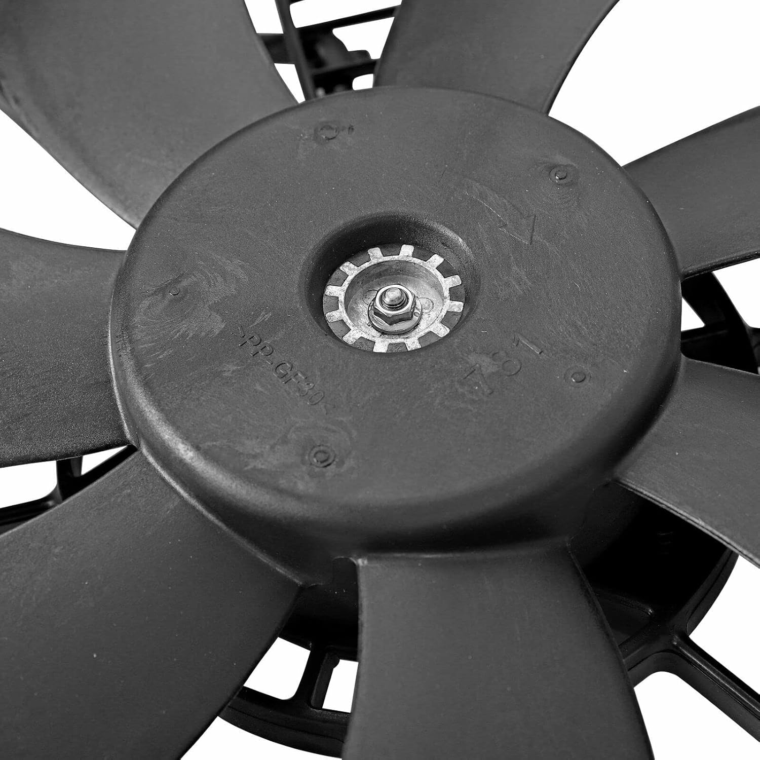 1 Pair AC Cooling Radiator Fan Assembly Left and Right Side 7+5 Blades Pack of 2 C95502
