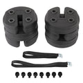 6Pcs Weight Plates Canopy Water Black M934