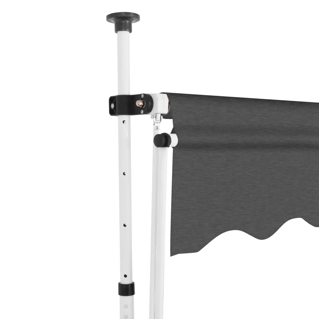 Patio Balcony Manual Shelter with Adjustable Versatile 98.4" A428