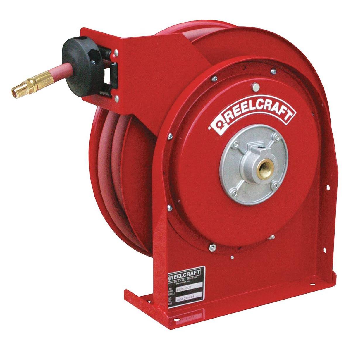 Spring Return Hose Reel, 300 psi, 25 ft (1/4 in ID) L633