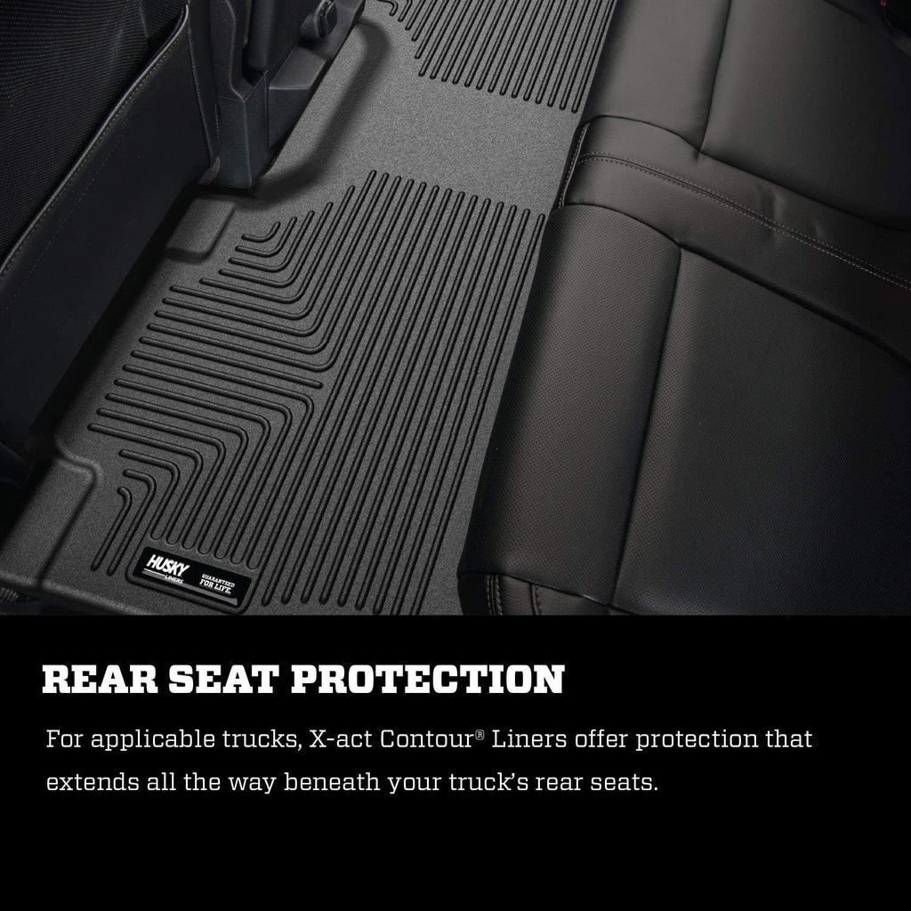 Black Front & 2nd Seat Floor Liners 3 Pcs B705