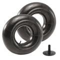 2 Tire Inner Tubes 15x6x6 TR13 Straight Valve Stem X496602
