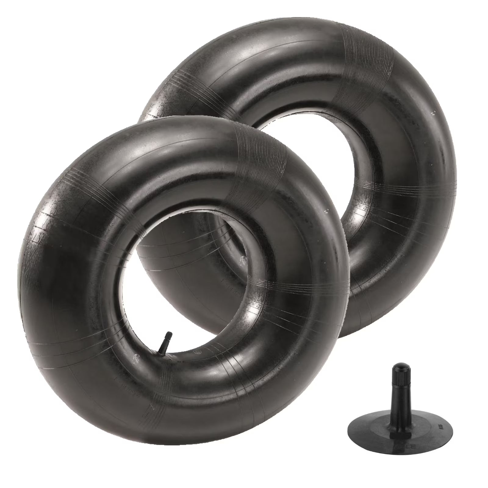 2 Tire Inner Tubes 15x6x6 TR13 Straight Valve Stem X496602