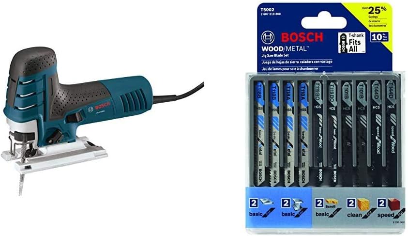 Corded Variable Speed Barrel-Grip Jig Saw with Carrying Case I429322
