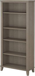 Ash Gray 5 Shelf Bookcase B72930