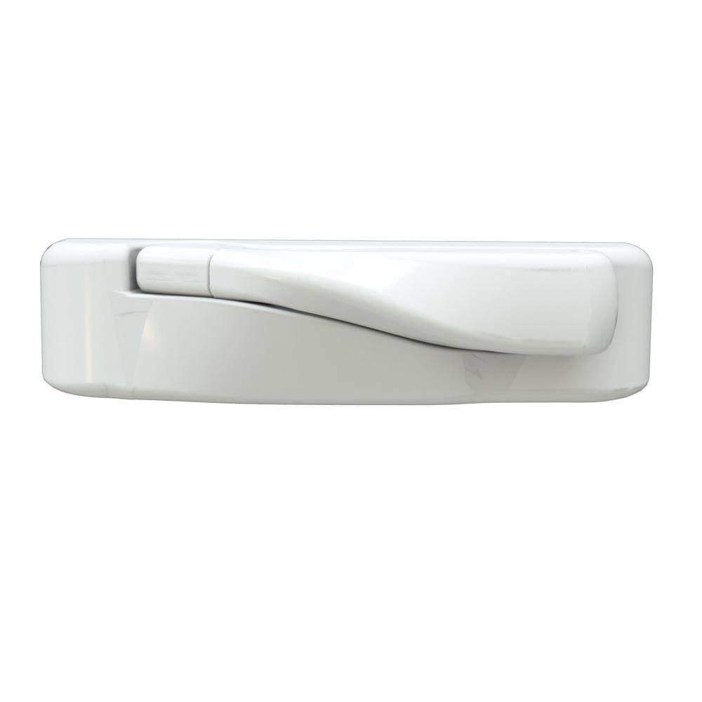 White Vinyl Casement Window with Screen W50785